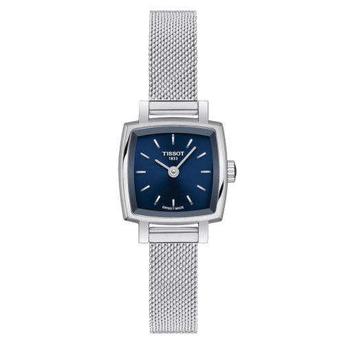 Tissot Lovely Square Stainless Steel / Blue / Bracelet